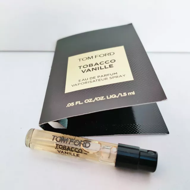 1x Tom Ford Tobacco Vanille Eau De Parfum mini Spray Sample, 1.5ml, Brand New!