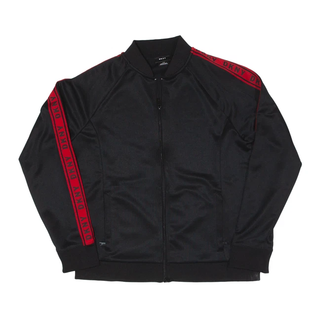 DKNY Giacca da Track Nera Uomo L