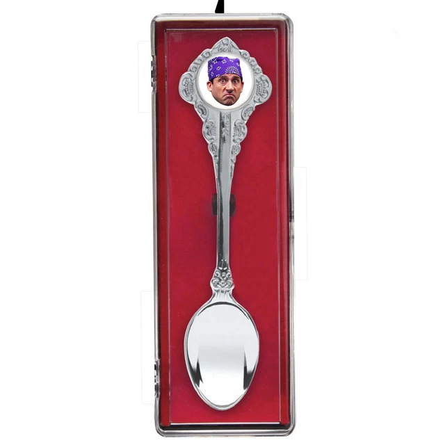 The Office Prison Mike Spoon Collectors Souvenir with hanging display case