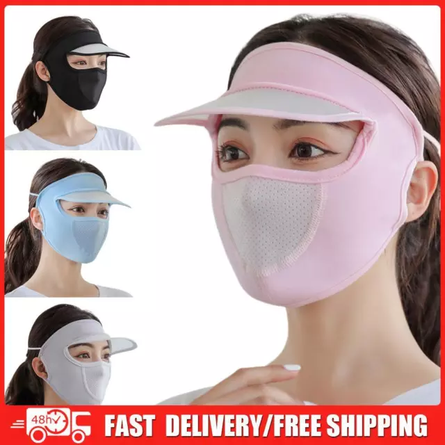 Windproof Face Cover UV Face Mask Breathable Outdoor Sport Cycling Cap Dustproof