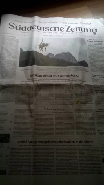 süddeutsche  zeitung  vom 23.10.2018 vollständge ausgabe