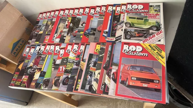 Hot Rods And Customs Magazines