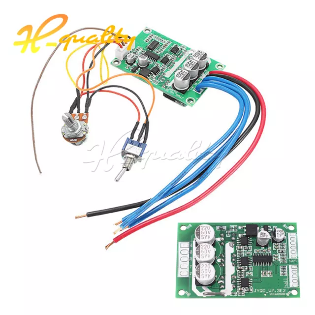 DC12V-36V 500W High Power Brushless Motor PWM Controller Driver Board