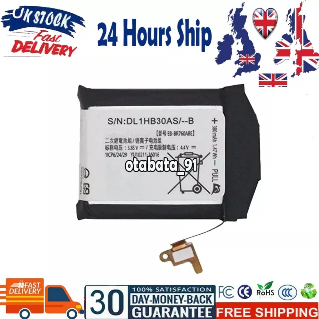 For Samsung Gear S3 Frontier SM-R760N SM-R760NDAAXAR Watch Battery EB-BR760ABE