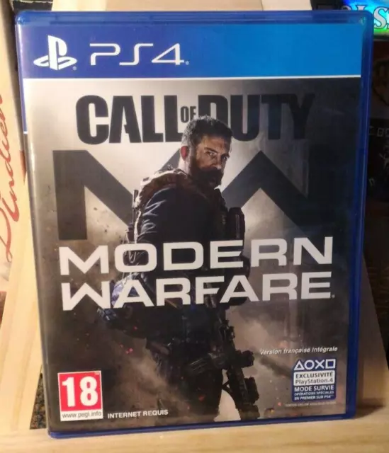 PS4 - CALL OF DUTY : Modern Warfare - PLAYSTATION 4 - JEU OCCASION