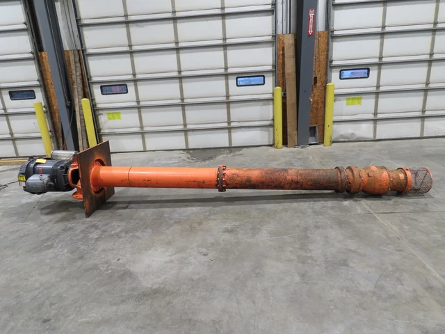 Hydroflo 14HH-1 Vertical Turbine Pump 10"x8"x 13'L  1851 GPM 25Hp 460V 3PH