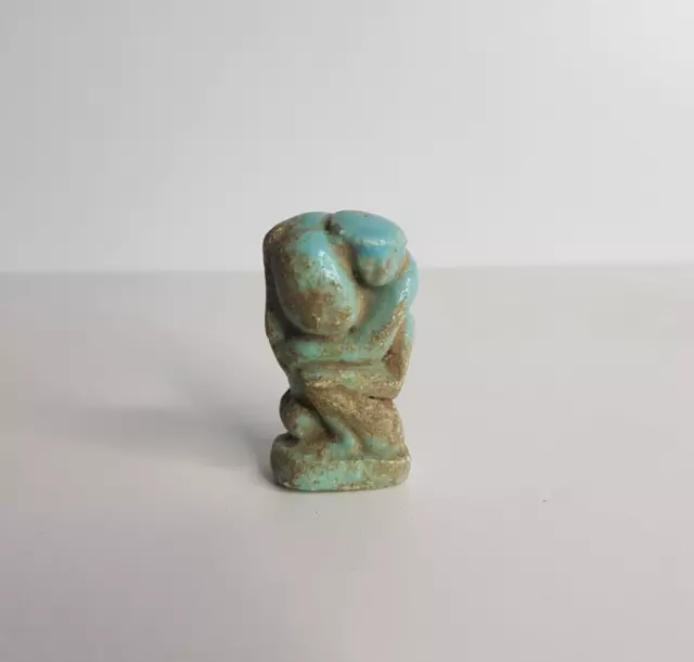 A rare ancient Egyptian Pharaonic pendant amulet made of antique BC stone