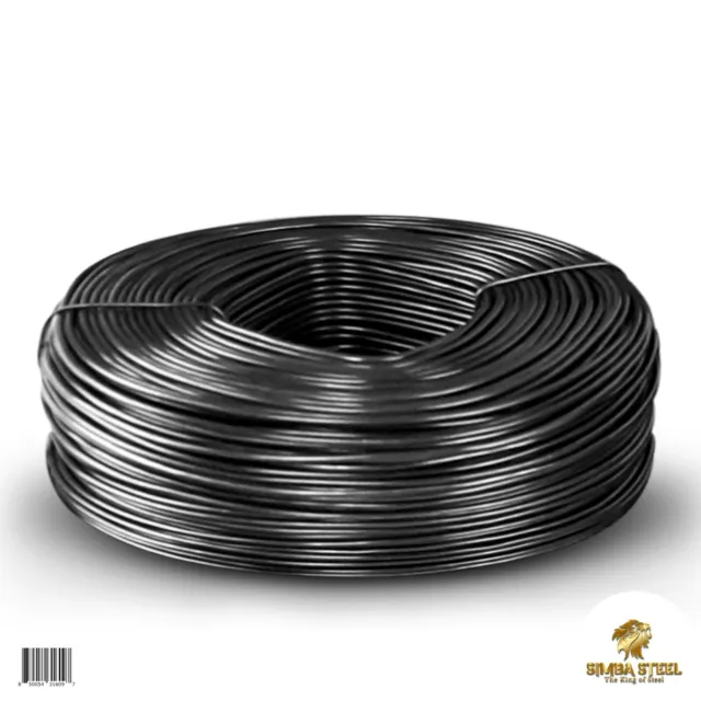 ReBar Tie Wire, 16 Gage Black Soft Annealed, 3.5lb Rolls 1 - 100 Qty SIMBA STEEL
