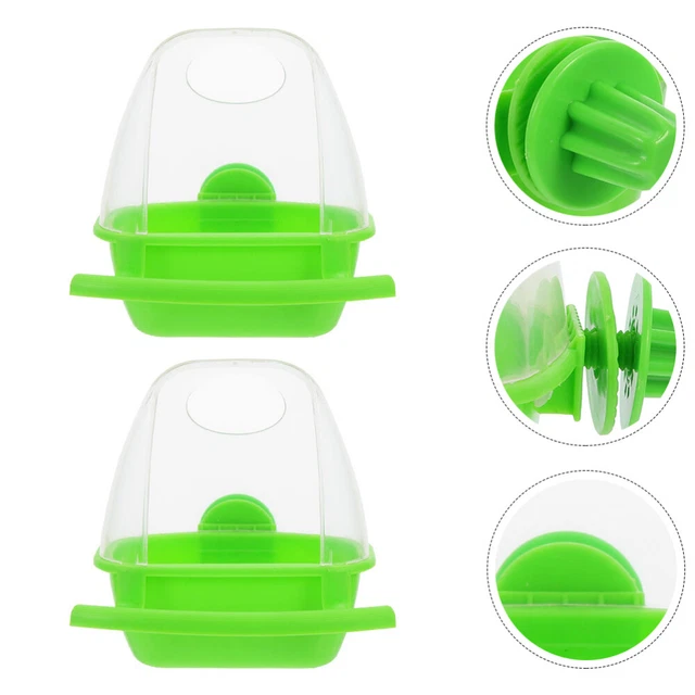 2Pcs D'alimentation Des oiseaux Perroquet Alimentation