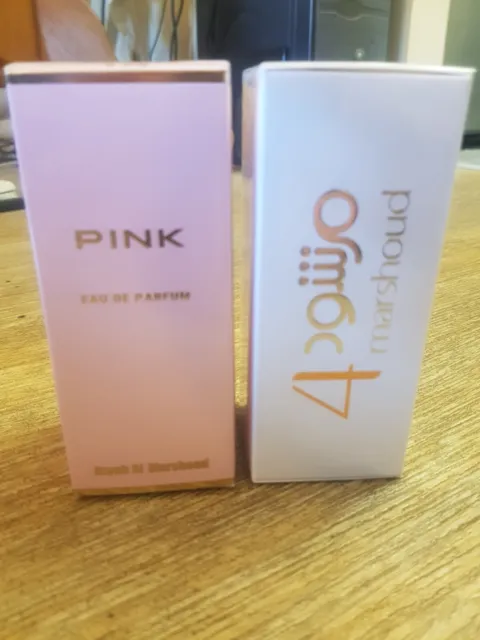 ATYAB AL MARSHOUD X 2 (4 White And Pink 30 mls) Eau De Parfum Vaporisors  Unisex £30.00 - PicClick UK