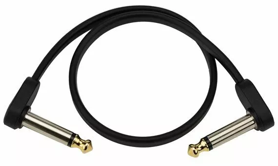 D'Addario PW-FPRR-01 Flat Patch Cable, 1ft Right Angle