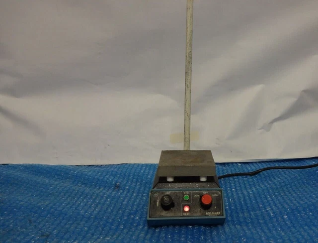 Ace Glass 542A Heated Magnetic Stirrer 4"x4" Platform