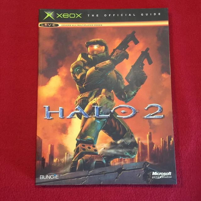 Guide Officiel Halo 2 Pour Xbox - Version Française, Bon État - Manuel De Jeu Vintage