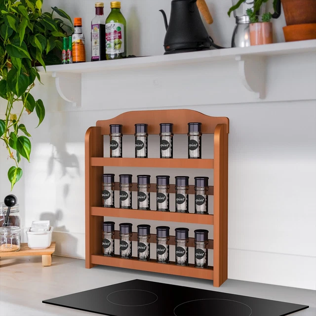Rolling spice store rack