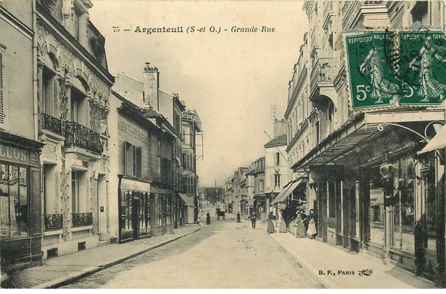 Carte Postale Ancienne CPA ARGENTEUIL - École Rue De L'Abbé FLEURY (380972) Vintage