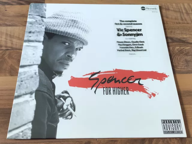 VIC SPENCER FOR Higher Red Vinyl Lp Daupe Big Ghost Hus Kingpin