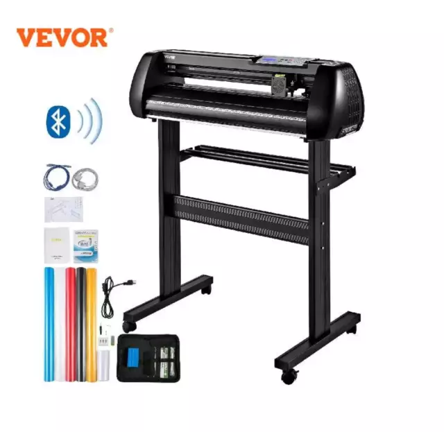 VEVOR 28  Inch Vinyl Cutter Plotter Sign Cutting Machine with starter kit