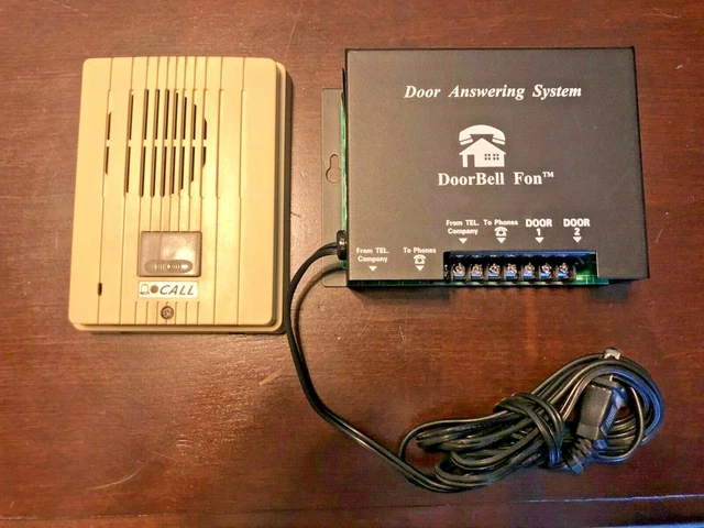 doorbell fon door answering system