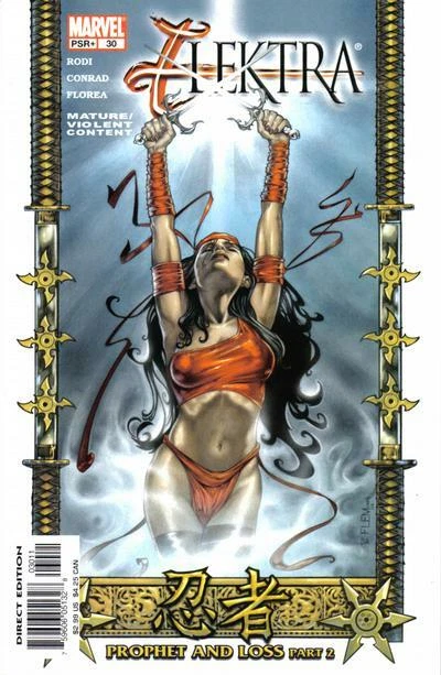 Elektra #30 Volume 2 Marvel Comics February Feb 2004 (VFNM)