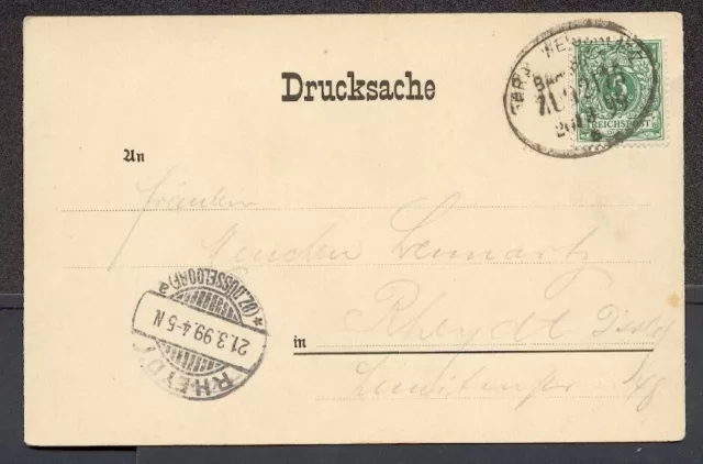 Dr Bureau de Poste Ferroviaire Train 2175 Carte Dr (D7118