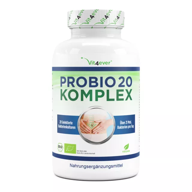 Probiotika Probio 20 Komplex - 180 Kapseln magensaftresistent 21 mrd. Bakterien