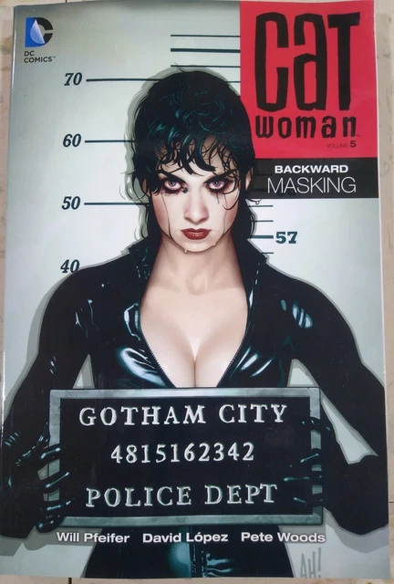 Catwoman Backward Masking vol 5 Pfeifer (2016, tpb) Adam Hughes cover #50-65!