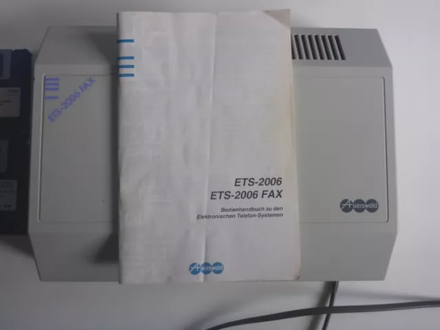 Auerswald ETS 2006 FAX, analoge Telefonanlage, 2 Amtsleitungen, 6 Telefone mögl.