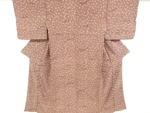 6468280: Japanese Kimono / Antique Kimono / Taisho Roman Style / Kinsha / Abstra