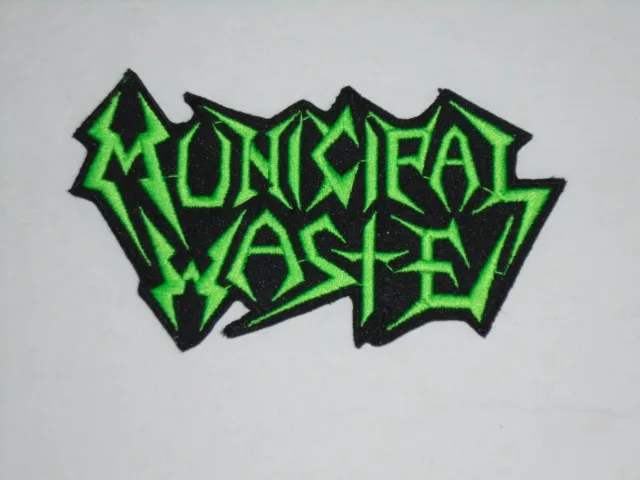 Municipal Waste Iron On Embroidered Patch