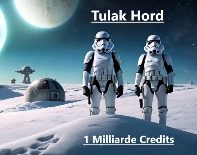 SWTOR Star Wars Credits 1 Milliarde - Tulak Hord - Blitzversand