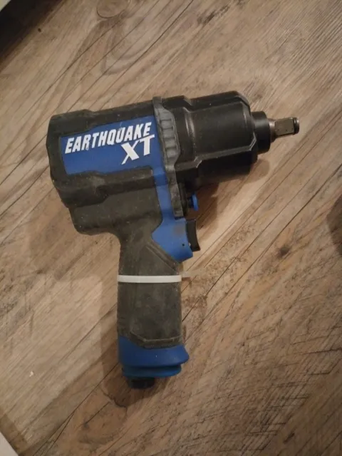 Earthquake XT 1/2" Composite Air Impact Wrench Torque EQ12XT USED