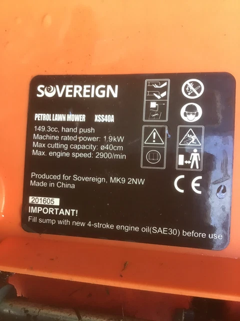 Sovereign xss40a online parts