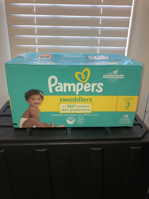 Pampers Swaddlers Disposable Diapers - Size 3 - 78ct