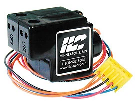 ILC 2R9C Relay 20Amp, SPST, 120/277VAC latching relay w/status, REFURBISHED