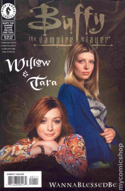 Buffy the Vampire Slayer Willow and Tara Special 1B FN+ 6.5 2001 Stock Image