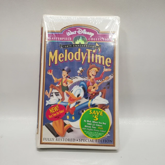 NEW SEALED WALT Disney Masterpiece Collection MELODY TIME 50th