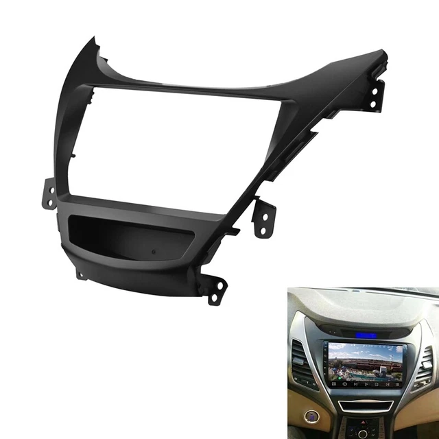 2Din Car Radio Fascia per 12-15 DVD Stereo Frame Plate Adapter Montaggio Da P2E3