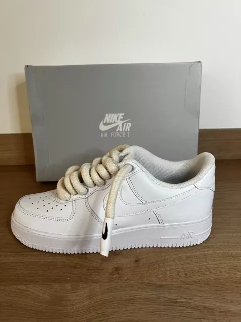 Nike Air Force 1 High '07 LV8 EMB 'Dodgers' White Size 10.5 - $140