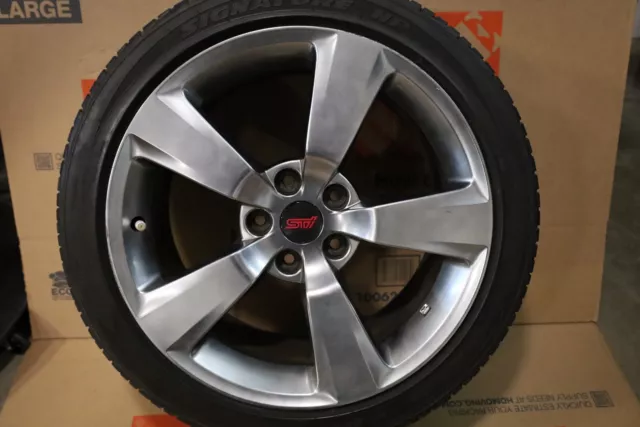 OEM Subaru Impreza WRX STI Hatch Wagon Wheel 18X8.5 +55 Offset