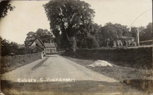 South Pickenham near Swaffham. Church Street.