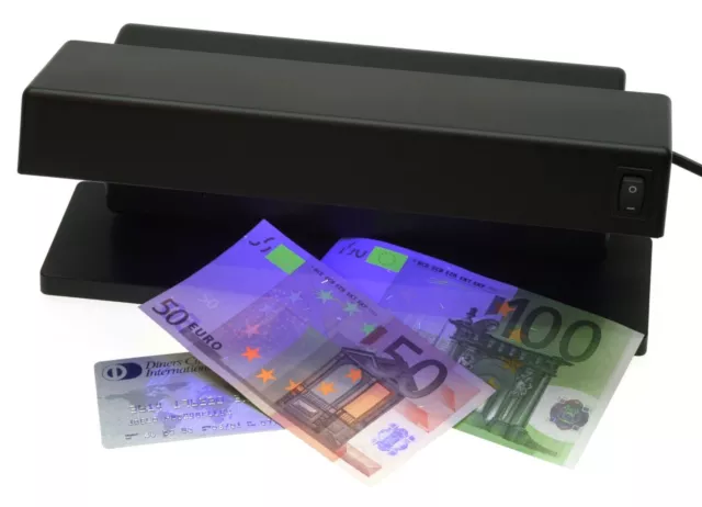 Detector billetes falsos EC350 homologado BCE 