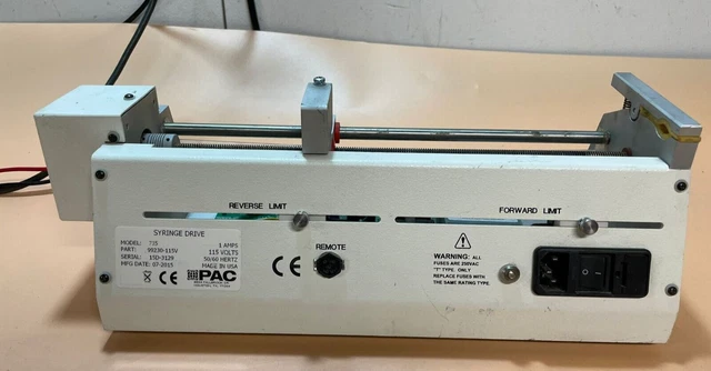 Pac Antek Instruments 735 Syringe Drive