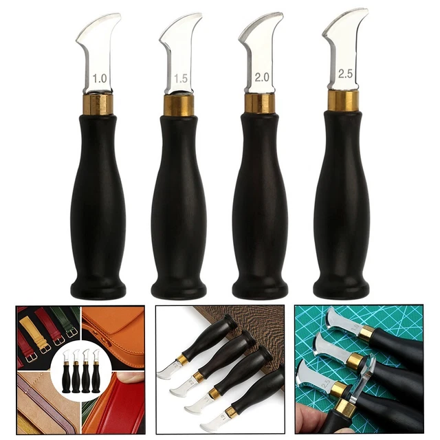 Sefdrert Paquet de 6 Kits de Coupe-Linoléum Artisanaux, Assortiment D'Outils de Sculpture, Outils de Linogravure, Coupe-Bloc pour Impression en Bloc, Couleurs Assorties