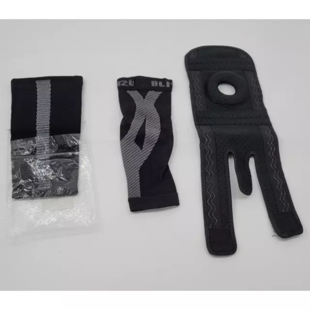 3 Athletic plus knee Wraps Supports Training body Ect.