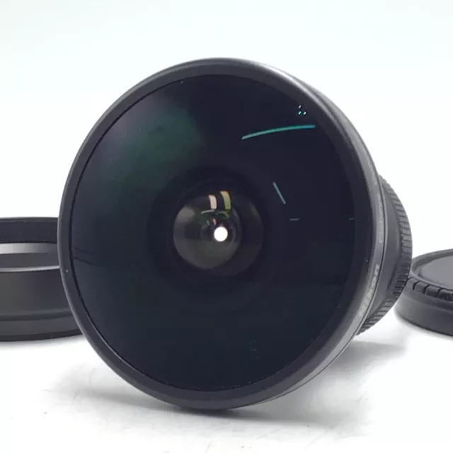 *Near Mint* Nikon Fisheye Converter Lens FC-E8 0.21x w/ Hood, Adapter Ring, Cap