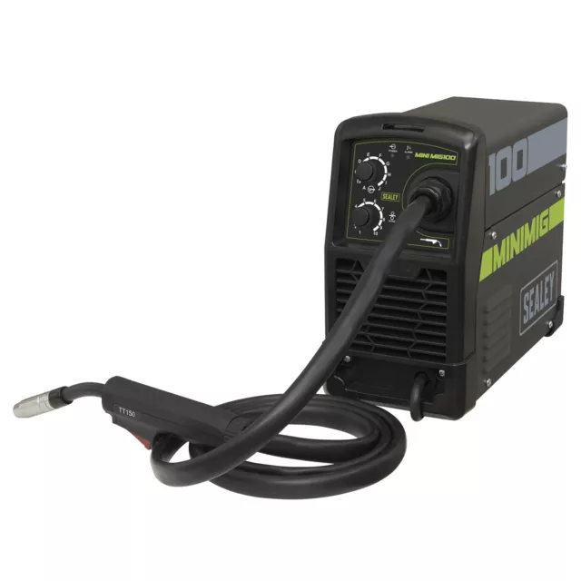 Sealey No-Gas Inverter MIG Welder 100A 230V - MINIMIG100