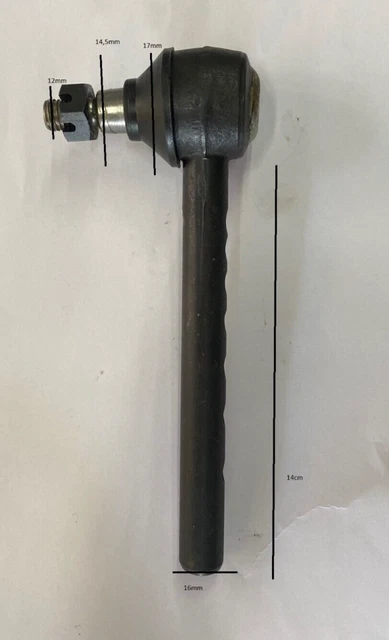 Testina Di Sterzo Destra Per Trattore Lamborghini Same Laverda - Foto 9