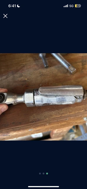 Blue Point by Snap On Tools AT200 Air Pneumatic 1/4" Drive Ratchet Wrench