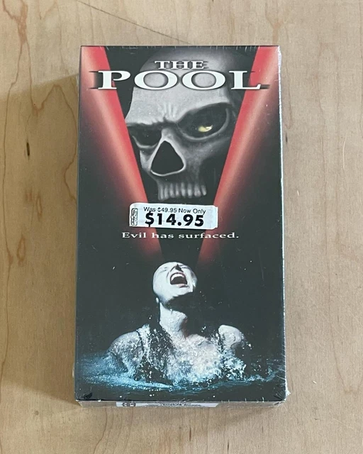 THE POOL (2001) Sealed VHS Artisan Horror Slasher Teen Killer Mystery ...