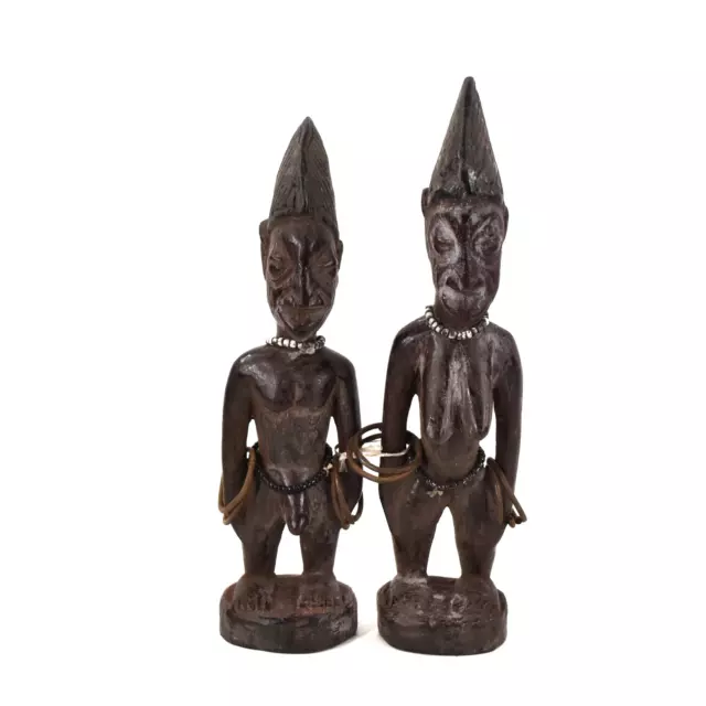 Yoruba Ibeji Twin Figures Pair Nigeria 2